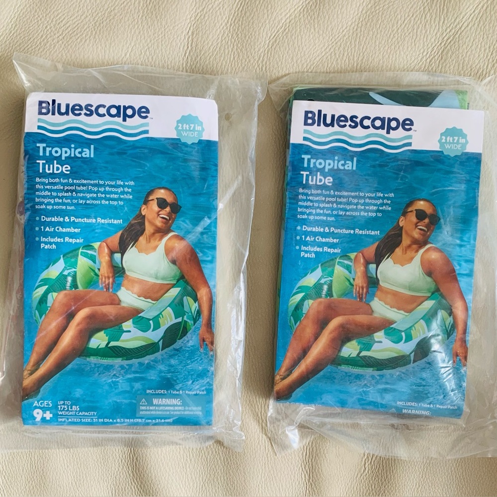 Bundle Bluescape Tropical Tube set new x2
